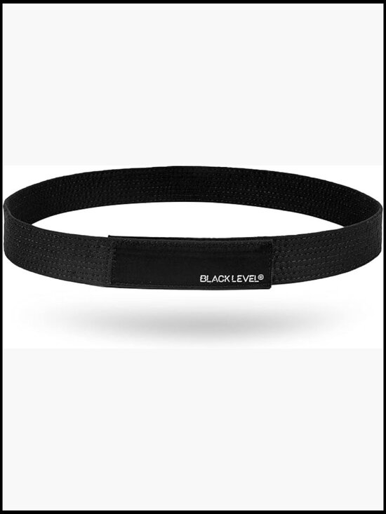 Buckle-Free Belt, Metal-Free, Lightweight, Hook and Loop Fastener
